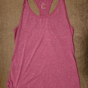 Medium pink Nike tank top